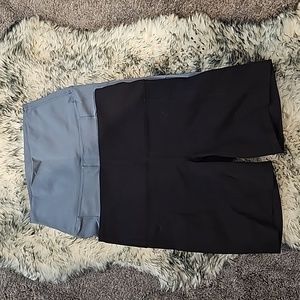 2 pairs of Yogalicious biker shorts size M
